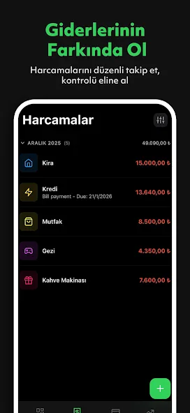 Buma money manager app screenshot
